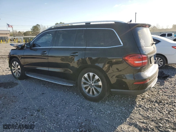 2018 Mercedes-Benz GLS with VIN 4JGDF6EE7JB154990, listed as a Copart auction lot 49676835 with 83,166 mi miles and Salvage Title. Bid and sale history available at carsss.com. Image 2.