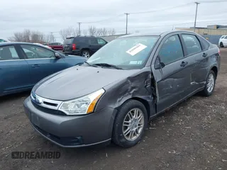 2010 Ford Focus SE with VIN 1FAHP3FN8AW123214, listed as a IAAI auction lot 42048465 with 80,049 mi miles. Bid and sale history available at carsss.com. Image 2.