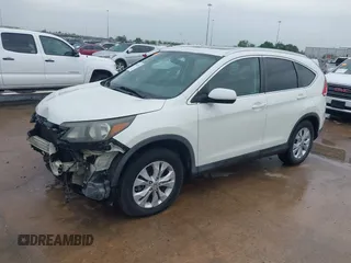 2012 Honda CR-V EX-L with VIN 5J6RM3H78CL034683, listed as a IAAI auction lot 41892351 with 153,029 mi miles. Bid and sale history available at carsss.com. Image 2.