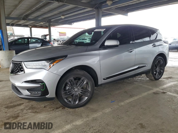 2019 Acura RDX w/A-Spec Pkg with VIN 5J8TC2H65KL037329, listed as a Copart auction lot 51444585 with 67,108 mi miles and Salvage title. Bid and sale history available at DreamBid. Image 1.