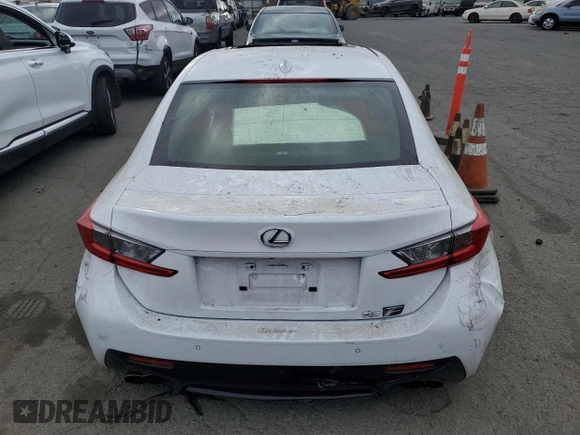 2015 Lexus RC F F z VIN JTHHP5BC2F5001437, wystawiony jako Copart lot #68429054 z przebiegiem Nie podano mil oraz Szkody całkowita. Historia ofert i sprzedaży dostępna na DreamBid. Obrazek 6.