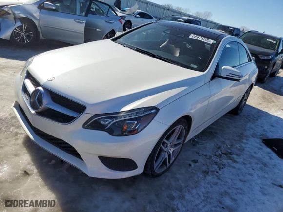 2015 Mercedes-Benz E-Class E 400 with VIN WDDKJ6HBXFF296557, listed as a Copart auction lot 88671295 with 96,275 mi miles and Salvage Title. Bid and sale history available at carsss.com. Image 1.