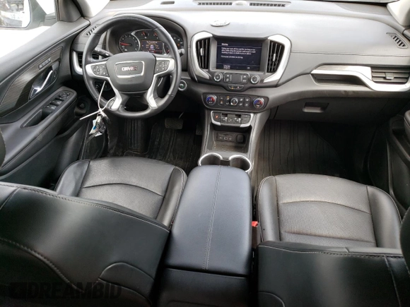 2022 GMC Terrain SLT with VIN 3GKALVEV8NL142480, listed as a Copart auction lot 67126334 with 61,338 mi miles and Salvage Title. Bid and sale history available at carsss.com. Image 8.