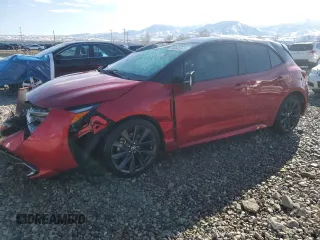 2023 Toyota Corolla Hatchback XSE with VIN JTNC4MBE0P3195152, listed as a Copart auction lot 49640575 with 32,033 mi miles and Salvage Title. Bid and sale history available at carsss.com. Image 1.