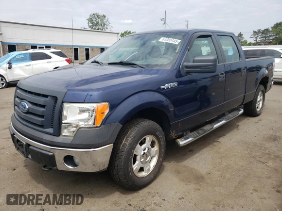 2009 Ford F-150 XL with VIN 1FTRW14889FB41601, listed as a Copart auction lot 61250445 with 101,637 mi miles and Clean title. Bid and sale history available at DreamBid. Image 1.