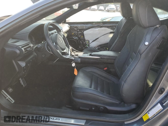 2019 Lexus RC 350 with VIN JTHHZ5BC1K5020064, listed as a Copart auction lot 69312984 with 37,052 mi miles and Salvage title. Bid and sale history available at DreamBid. Image 7.