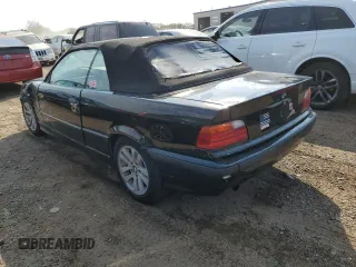 1998 BMW 3 Series 323ic with VIN WBABJ7321WEA17056, listed as a Copart auction lot 75431624 with 189,710 mi miles and Salvage Title. Bid and sale history available at carsss.com. Image 2.
