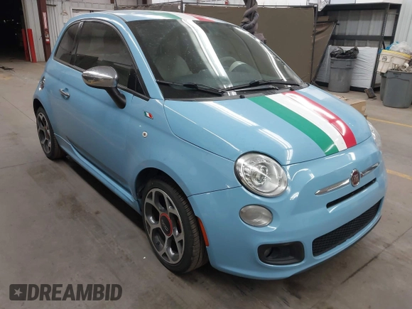 2016 FIAT 500 Sport with VIN 3C3CFFBR7GT217394, listed as a IAAI auction lot 41892554 with 128,486 mi miles and . Bid and sale history available at DreamBid. Image 6.