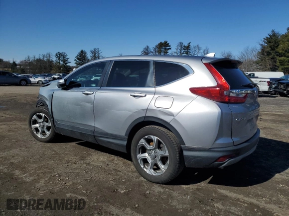 2018 Honda CR-V EX-L with VIN 2HKRW2H84JH654628, listed as a Copart auction lot 48204725 with 106,573 mi miles and Salvage Title. Bid and sale history available at carsss.com. Image 2.