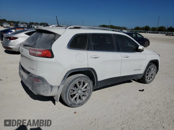 2018 Jeep Cherokee Limited z VIN 1C4PJLDX7JD573718, wystawiony jako Copart lot #83295024 z przebiegiem 102 479 mil mil oraz Nie do naprawy • Non repairable. Historia ofert i sprzedaży dostępna na DreamBid. Obrazek 3.