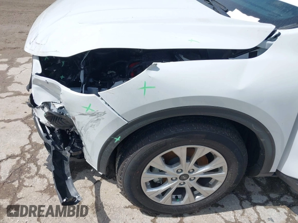 2025 Ford Escape Active z VIN 1FMCU0GN7SUA03259, wystawiony jako IAAI lot #41899036 z przebiegiem 189 mil mil oraz . Historia ofert i sprzedaży dostępna na DreamBid. Obrazek 6.