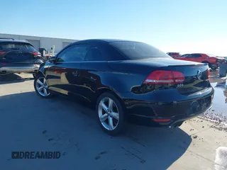 2012 Volkswagen Eos Lux with VIN WVWFW7AH2CV004631, listed as a IAAI auction lot 41401641 with 85,379 mi miles and . Bid and sale history available at DreamBid. Image 3.
