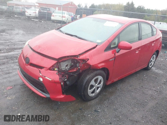 2013 Toyota Prius One with VIN JTDKN3DU3D0346428, listed as a IAAI auction lot 42017094 with 103,212 mi miles. Bid and sale history available at carsss.com. Image 17.