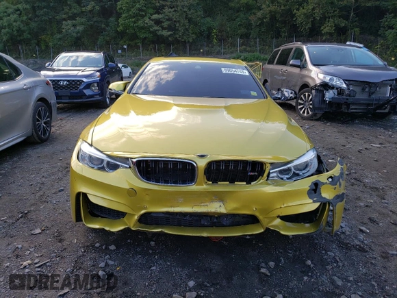 2015 BMW M4 with VIN WBS3R9C53FK330400, listed as a Copart auction lot 69054743 with 0 mi miles. Bid and sale history available at carsss.com. Image 5.