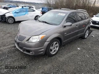 2005 Pontiac Vibe with VIN 5Y2SM66885Z447837, listed as a Copart auction lot 45641905 with 0 mi miles and Salvage Title. Bid and sale history available at carsss.com. Image 1.