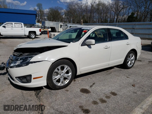 2012 Ford Fusion SE with VIN 3FAHP0HG8CR419336, listed as a Copart auction lot 52614575 with 97,263 mi miles and Salvage Title. Bid and sale history available at DreamBid. Image 1.