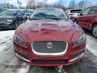 2013 Jaguar XF V6 SC with VIN SAJWJ0EF7D8S81808, listed as a Copart auction lot 44394165 with 0 mi miles and Clean Title. Bid and sale history available at carsss.com. Image 5.