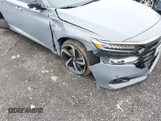 2021 Honda Accord Sport with VIN 1HGCV1F38MA099805, listed as a IAAI auction lot 42251724 with 78,645 mi miles and . Bid and sale history available at DreamBid. Image 6.