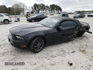 2012 Ford Mustang V6 with VIN 1ZVBP8EM3C5274926, listed as a Copart auction lot 50174495 with 138,712 mi miles and Non Repairable. Bid and sale history available at carsss.com. Image 1.