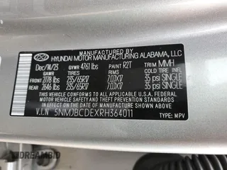 2024 Hyundai Tucson SEL with VIN 5NMJBCDEXRH364011, listed as a Copart auction lot 47448945 with 21,572 mi miles and Salvage Title. Bid and sale history available at carsss.com. Image 15.