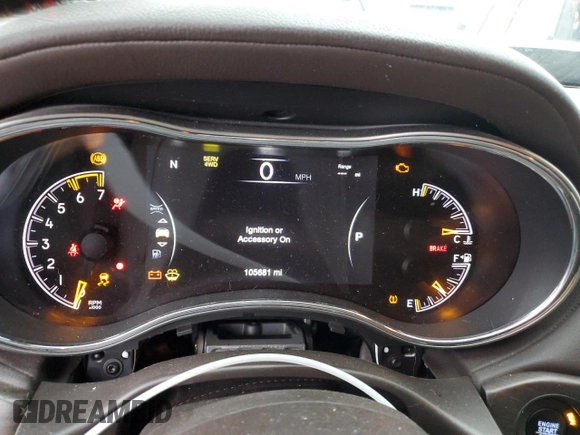 2018 Jeep Grand Cherokee Overland z VIN 1C4RJFCT7JC435403, wystawiony jako Copart lot #86568024 z przebiegiem 105 681 mil mil oraz Szkoda całkowita • Salvage title. Historia ofert i sprzedaży dostępna na DreamBid. Obrazek 9.