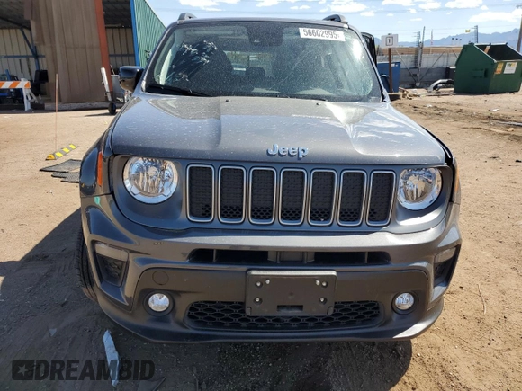 2023 Jeep Renegade Limited with VIN ZACNJDD16PPP18537, listed as a Copart auction lot 56602995 with Not provided miles and Salvage title. Bid and sale history available at DreamBid. Image 5.