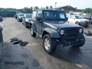 2016 Jeep Wrangler Black Bear with VIN 1C4AJWAG1GL201303, listed as a IAAI auction lot 42604644 with 111,210 mi miles and . Bid and sale history available at DreamBid. Image 1.