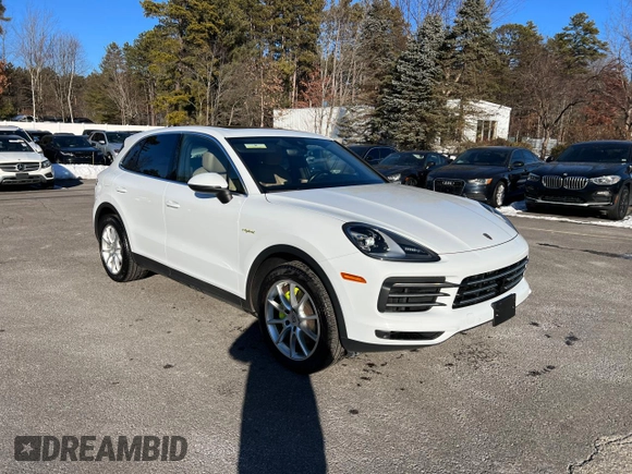2019 Porsche Cayenne E-Hybrid with VIN WP1AE2AY1KDA51961, listed as a Copart auction lot 43854295 with 109,233 mi miles and Clean title. Bid and sale history available at DreamBid. Image 1.