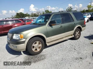 2005 Ford Expedition Eddie Bauer with VIN 1FMPU17525LA52922, listed as a Copart auction lot 51139415 with 141,248 mi miles and Salvage Title. Bid and sale history available at carsss.com. Image 1.