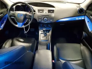 2012 Mazda 3 i Grand Touring with VIN JM1BL1W72C1530009, listed as a Copart auction lot 47448025 with 105,445 mi miles and Salvage Title. Bid and sale history available at carsss.com. Image 8.