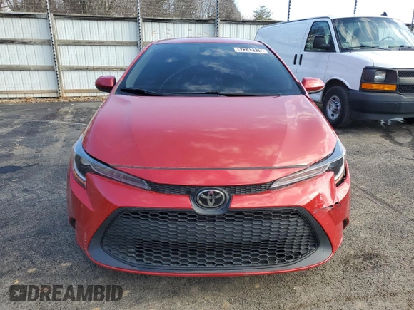 2021 Toyota Corolla LE with VIN 5YFEPMAE1MP175291, listed as a Copart auction lot 42243175 with 84,572 mi miles and Clean Title. Bid and sale history available at carsss.com. Image 5.