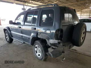2005 Jeep Liberty Sport with VIN 1J4GK48K45W664323, listed as a Copart auction lot 53851855 with 323,695 mi miles and Salvage Title. Bid and sale history available at DreamBid. Image 2.