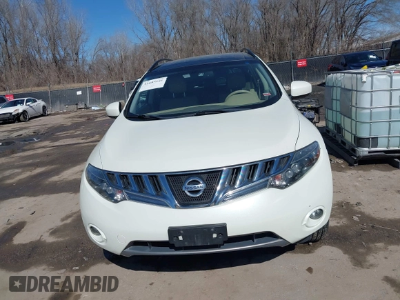 2009 Nissan Murano S with VIN JN8AZ18W59W143212, listed as a IAAI auction lot 41685041 with 163,207 mi miles and . Bid and sale history available at DreamBid. Image 12.