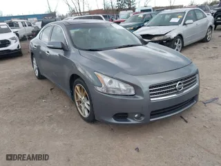 2009 Nissan Maxima 3.5 SV w/Sport Pkg with VIN 1N4AA51E19C862072, listed as a IAAI auction lot 41869237 with 144,695 mi miles. Bid and sale history available at carsss.com. Image 1.