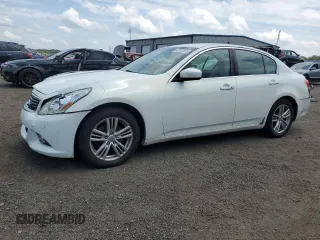 2011 Infiniti G25 z VIN JN1DV6AP9BM600998, wystawiony jako Copart lot #62157575 z przebiegiem 198 410 mil mil oraz Szkoda całkowita • Salvage title. Historia ofert i sprzedaży dostępna na DreamBid. Obrazek 1.
