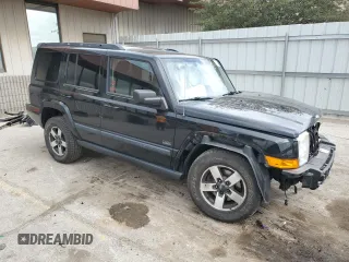 2008 Jeep Commander Sport with VIN 1J8HG48N88C182751, listed as a Copart auction lot 65712444 with 122,369 mi miles and Salvage Title. Bid and sale history available at carsss.com. Image 4.