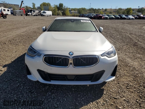 2023 BMW 2 Series 230i xDrive with VIN 3MW33CM09P8D53091, listed as a Copart auction lot 72710214 with 0 mi miles and Salvage Title. Bid and sale history available at carsss.com. Image 5.