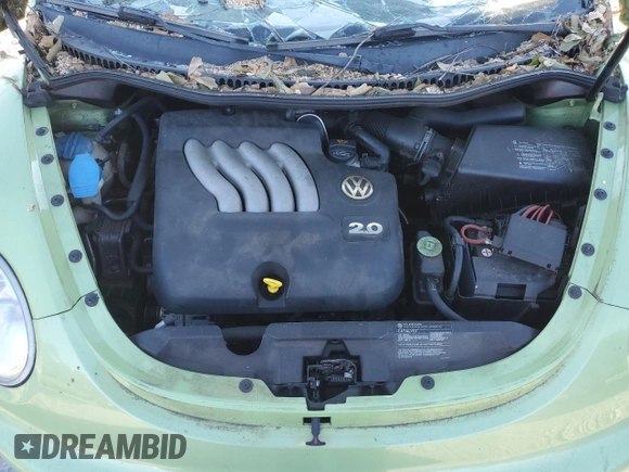 2005 Volkswagen New Beetle Coupe GLS with VIN 3VWCK31C05M415337, listed as a Copart auction lot 76562154 with 113,317 mi miles and Salvage Title. Bid and sale history available at carsss.com. Image 11.