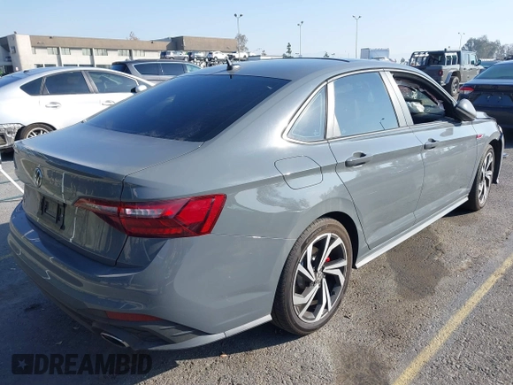 2024 Volkswagen Jetta GLI Autobahn with VIN 3VW2T7BU2RM062208, listed as a IAAI auction lot 41512567 with 16,735 mi miles and . Bid and sale history available at DreamBid. Image 4.