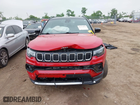 2023 Jeep Compass (RED) Edition с VIN 3C4NJDCN7PT531789, выставлен на аукционе IAAI как лот 42374121 с пробегом 22 808 миль миль и . История ставок и продаж доступна на DreamBid. Изображение 12.