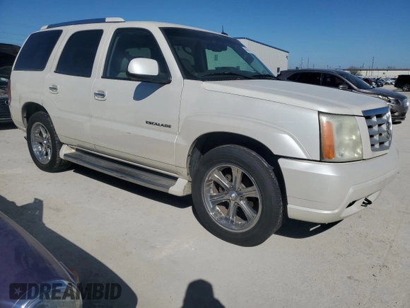 2003 Cadillac Escalade с VIN 1GYEC63T63R290034, выставлен на аукционе Copart как лот 46844735 с пробегом 304 433 миль миль и Чистый • Clean title. История ставок и продаж доступна на DreamBid. Изображение 4.
