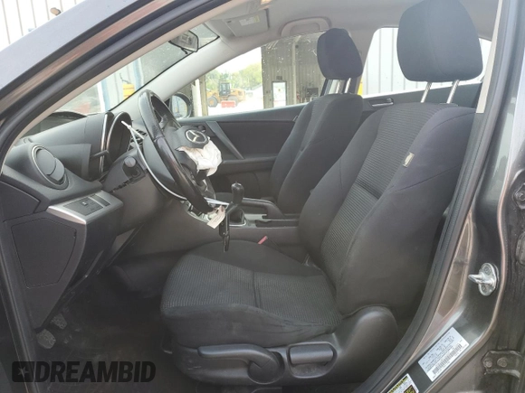 2012 Mazda 3 i Touring with VIN JM1BL1V85C1663227, listed as a Copart auction lot 54205695 with 132,990 mi miles and Salvage title. Bid and sale history available at DreamBid. Image 7.