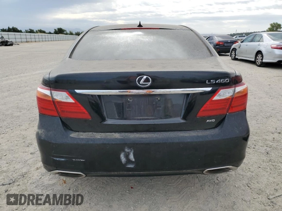 2011 Lexus LS 460 с VIN JTHCL5EF2B5010015, выставлен на аукционе Copart как лот 65640455 с пробегом 166 833 миль миль и Списание • Salvage title. История ставок и продаж доступна на DreamBid. Изображение 6.