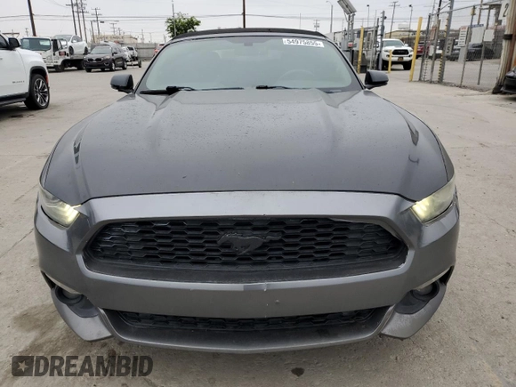 2017 Ford Mustang EcoBoost Premium with VIN 1FATP8UH6H5204152, listed as a Copart auction lot 54975855 with 103,166 mi miles and Salvage Title. Bid and sale history available at carsss.com. Image 5.