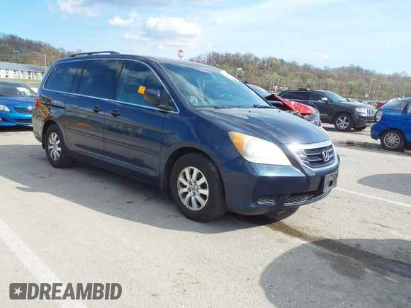 2009 Honda Odyssey EX-L with VIN 5FNRL38689B403246, listed as a IAAI auction lot 41854376 with 260,341 mi miles. Bid and sale history available at carsss.com. Image 1.