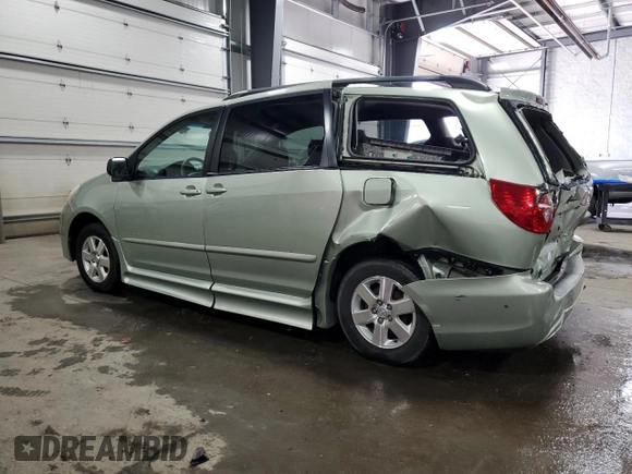 2006 Toyota Sienna CE with VIN 5TDZA23C96S515008, listed as a Copart auction lot 50620605 with 135,670 mi miles and Salvage Title. Bid and sale history available at DreamBid. Image 2.