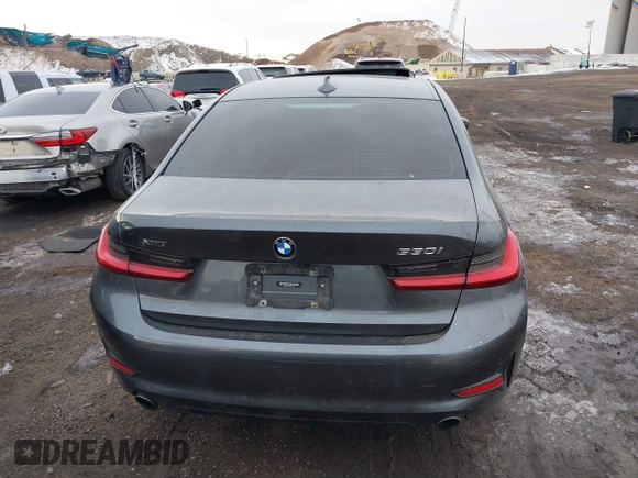 2021 BMW 3 Series 330i xDrive with VIN 3MW5R7J08M8C07778, listed as a IAAI auction lot 38572093 with 38,526 mi miles and . Bid and sale history available at DreamBid. Image 16.