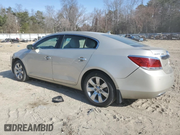 2013 Buick LaCrosse Premium 1 with VIN 1G4GF5E31DF271662, listed as a Copart auction lot 48578955 with 98,923 mi miles and Salvage title. Bid and sale history available at DreamBid. Image 2.