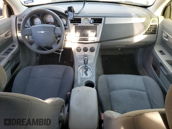2008 Chrysler Sebring LX with VIN 1C3LC45K58N224356, listed as a Copart auction lot 80444174 with 165,844 mi miles and Salvage Title. Bid and sale history available at carsss.com. Image 8.