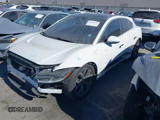2020 Jaguar I-Pace SE with VIN SADHC2S14L1F85800, listed as a IAAI auction lot 42444115 with 51,249 mi miles and . Bid and sale history available at DreamBid. Image 25.